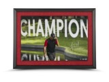 Tiger Woods Autographed Framed “The Tie” 24x16