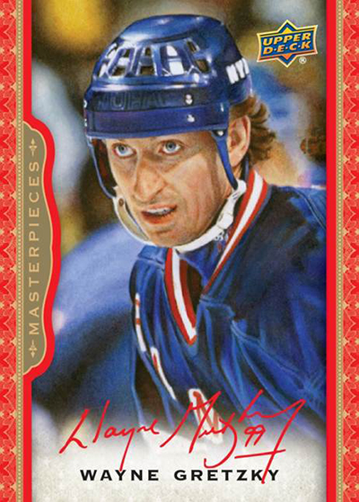 2014-15 NHL ICE Masterpieces Cards Wayne Gretzky